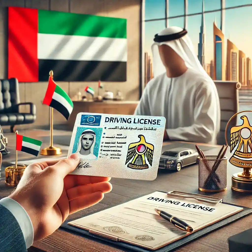 اخذ گواهینامه امارات در دو هفته